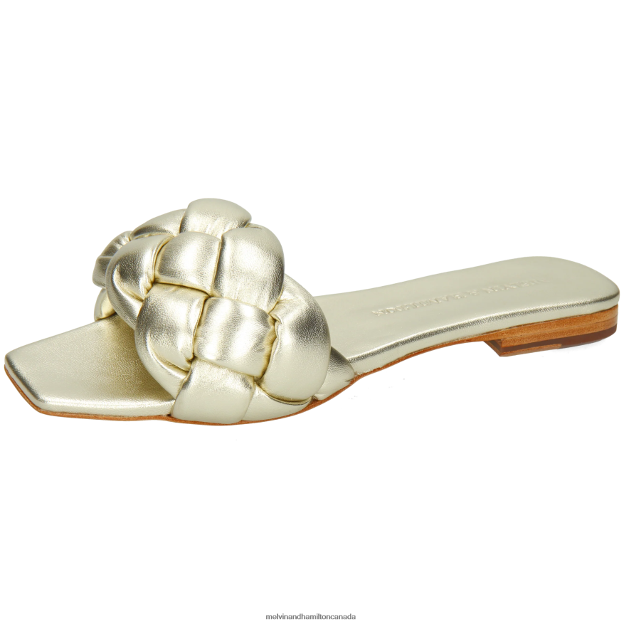 Women Melvin & Hamilton Silver Brooke 10 Mules P4V68P1609