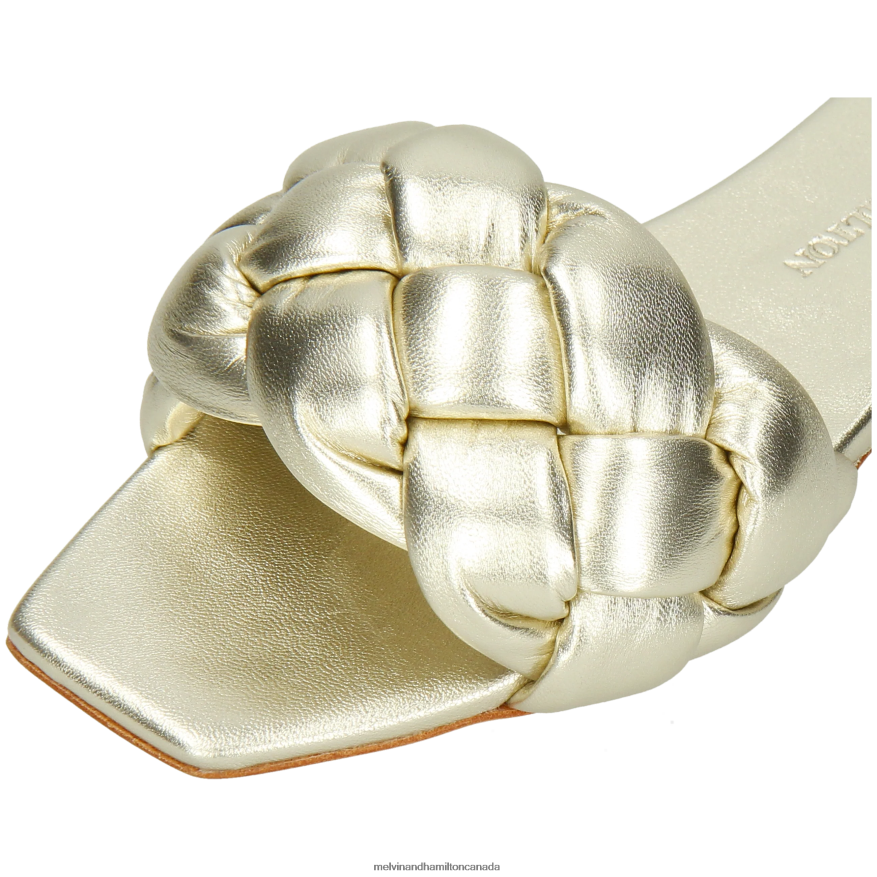 Women Melvin & Hamilton Silver Brooke 10 Mules P4V68P1609