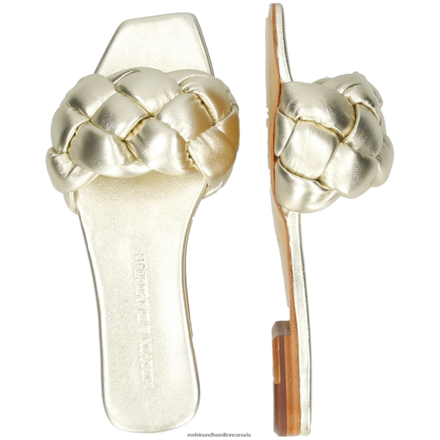 Women Melvin & Hamilton Silver Brooke 10 Mules P4V68P1609