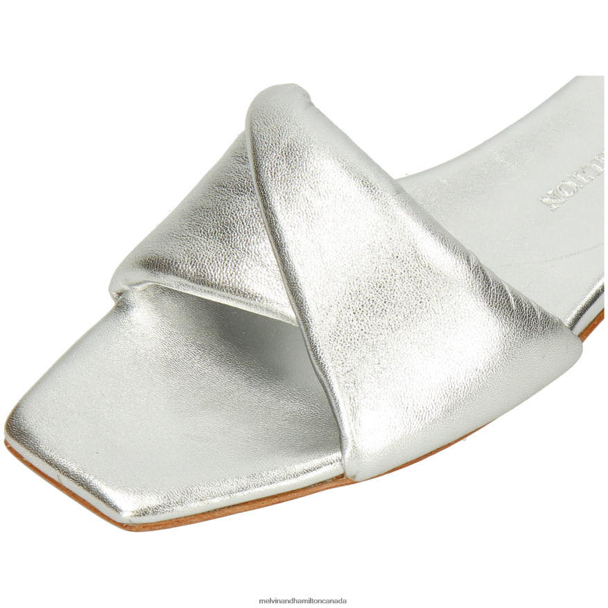 Women Melvin & Hamilton Silver Brooke 13 Mules P4V68P1588
