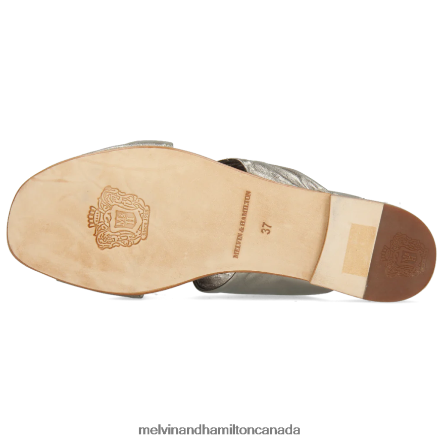 Women Melvin & Hamilton Silver Elodie 35 Mules P4V68P1725