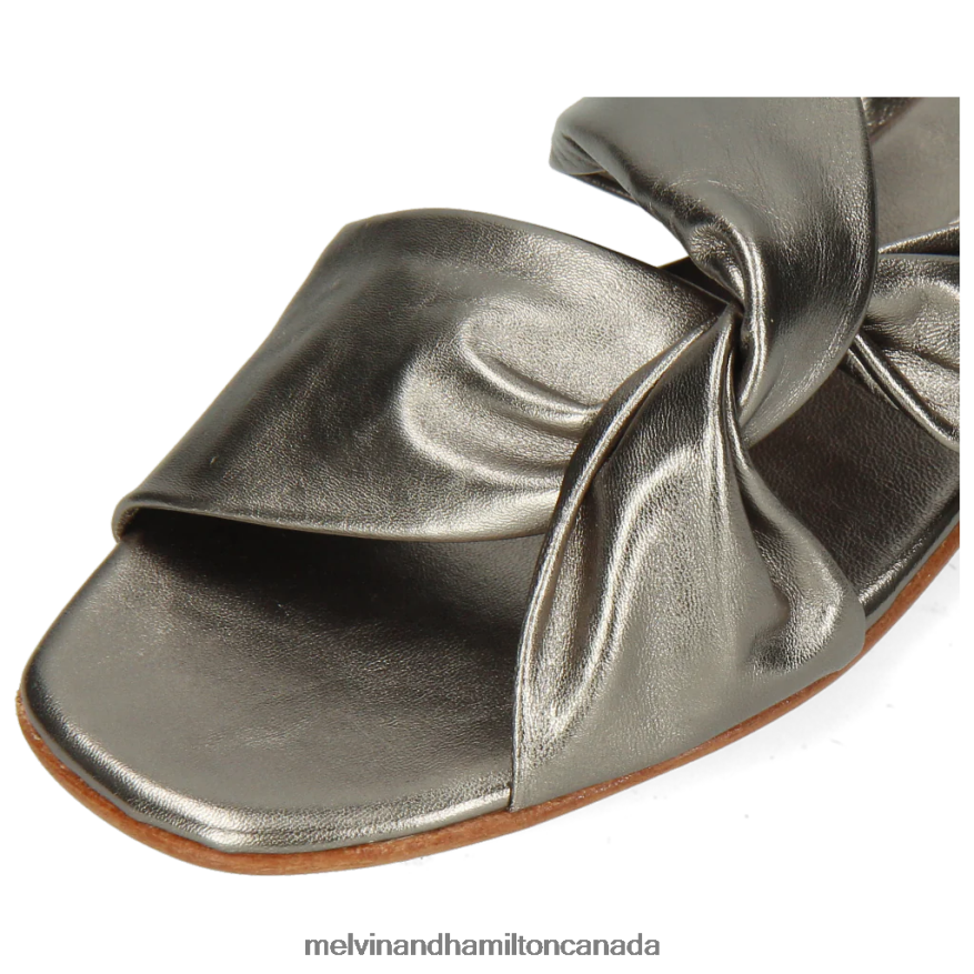 Women Melvin & Hamilton Silver Elodie 35 Mules P4V68P1725