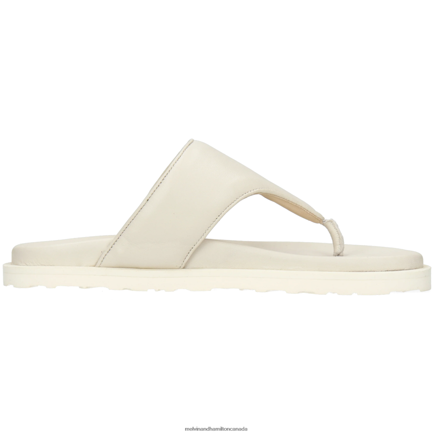 Women Melvin & Hamilton White Wilma 10 Mules P4V68P1699