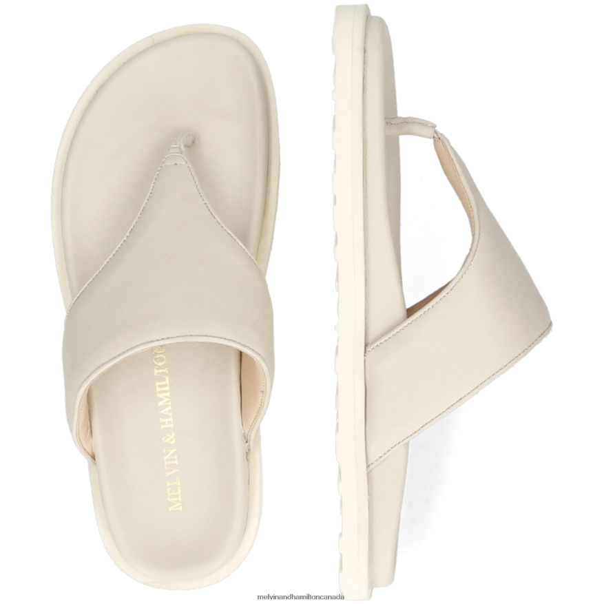 Women Melvin & Hamilton White Wilma 10 Mules P4V68P1699