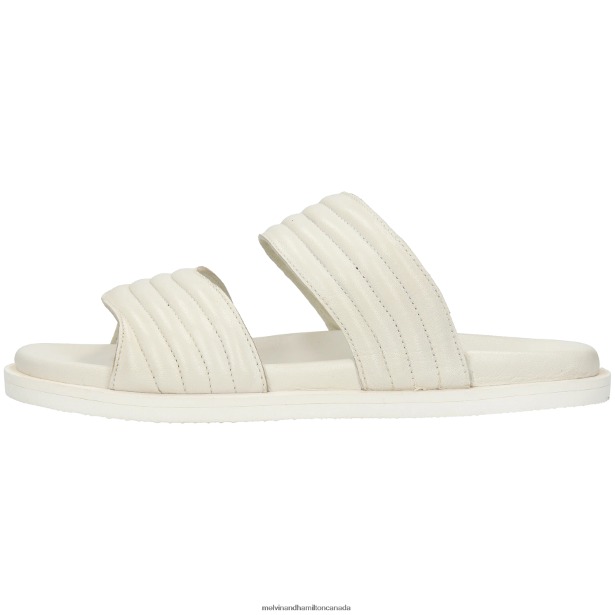 Women Melvin & Hamilton White Wilma 38 Mules P4V68P1714