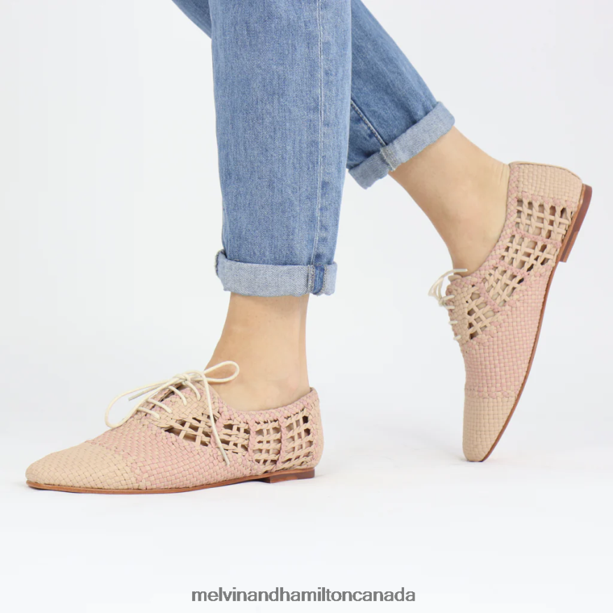 Women Melvin & Hamilton Beige Aviana 3 Oxford Shoes P4V68P1294