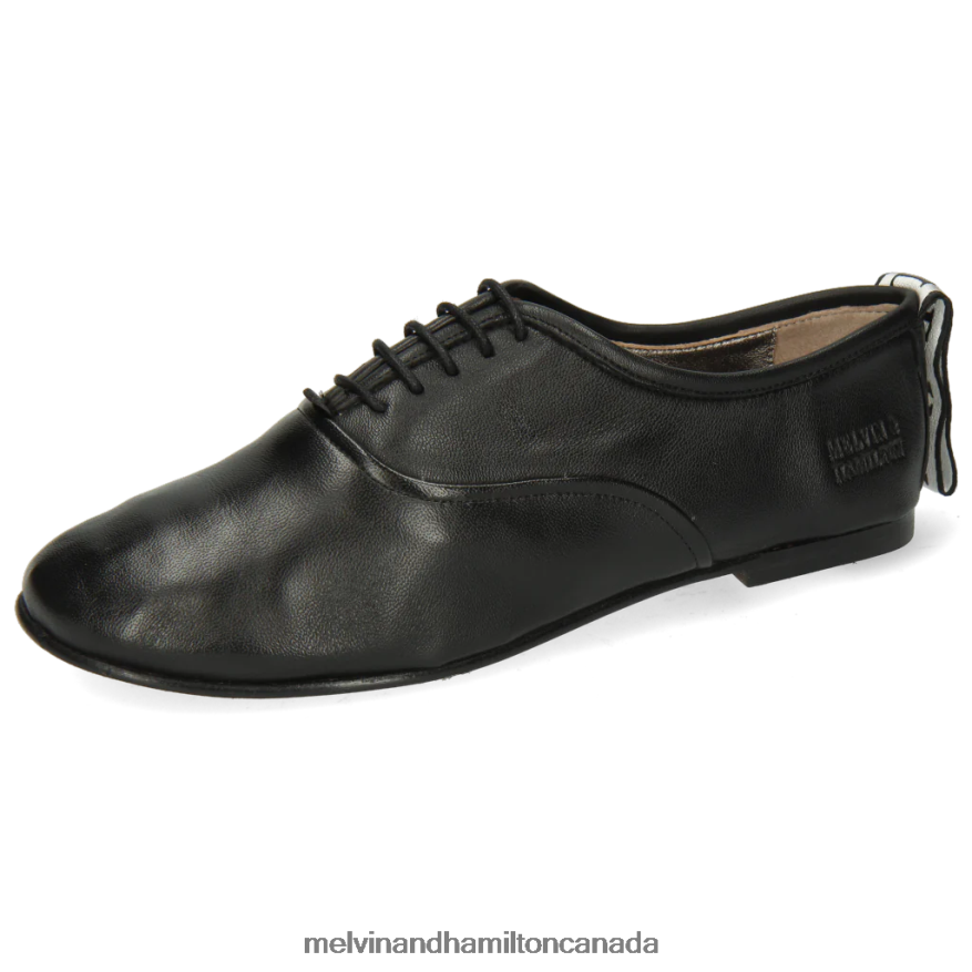 Women Melvin & Hamilton Black Iris 13 Oxford Shoes P4V68P1287