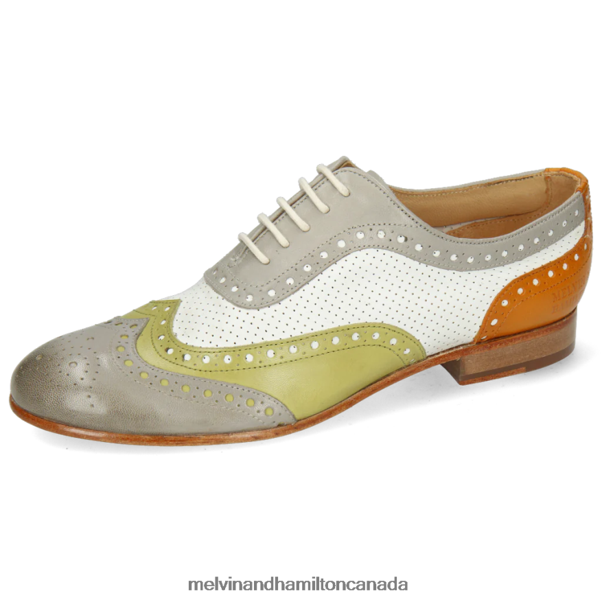 Women Melvin & Hamilton Multi Sally 97 Oxford Shoes P4V68P1295