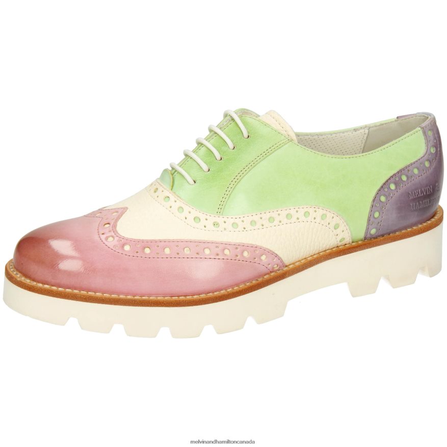 Women Melvin & Hamilton Multi Selina 24 Oxford Shoes P4V68P1265