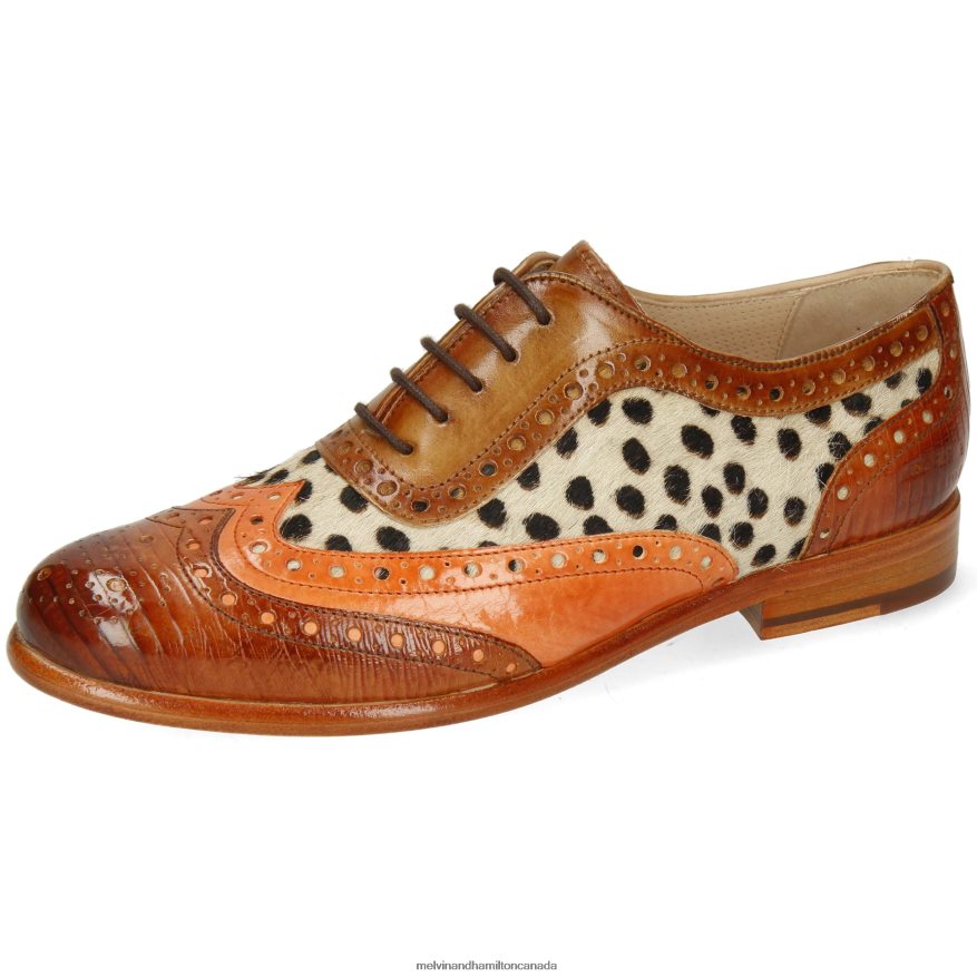 Women Melvin & Hamilton Multi Selina 56 Oxford Shoes P4V68P1281