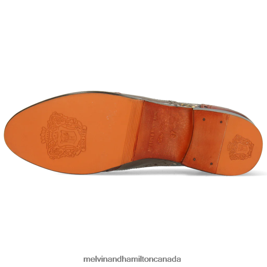Women Melvin & Hamilton Multi Selina 56 Oxford Shoes P4V68P1288