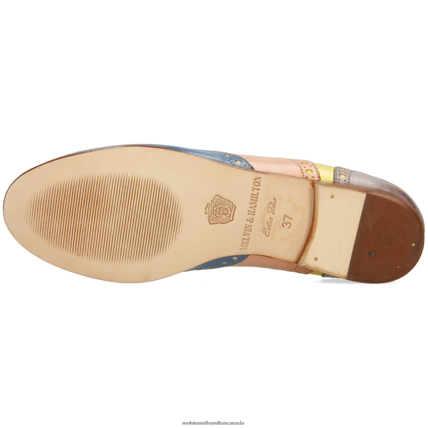 Women Melvin & Hamilton Multi Sonia 1 Oxford Shoes P4V68P1273