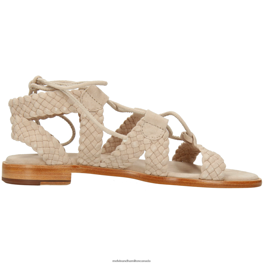 Women Melvin & Hamilton Beige Sandra 11 Sandals P4V68P1902