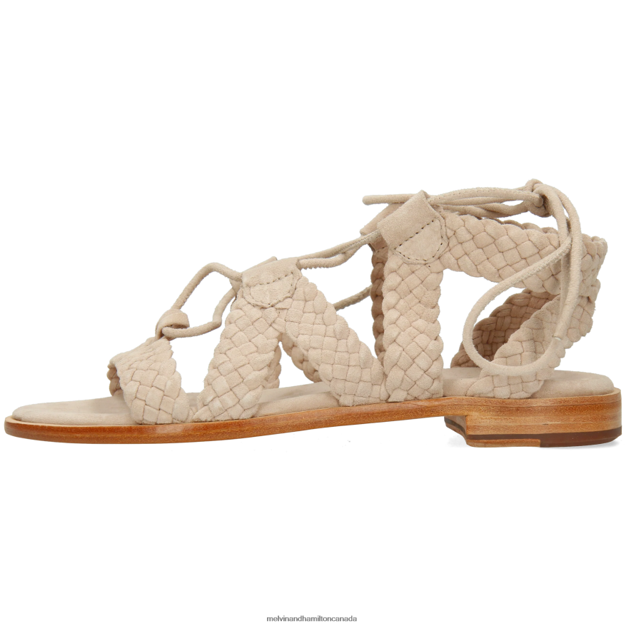 Women Melvin & Hamilton Beige Sandra 11 Sandals P4V68P1902