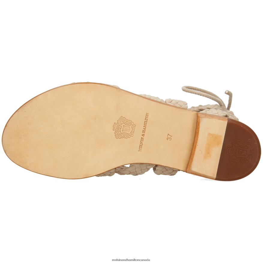 Women Melvin & Hamilton Beige Sandra 11 Sandals P4V68P1902