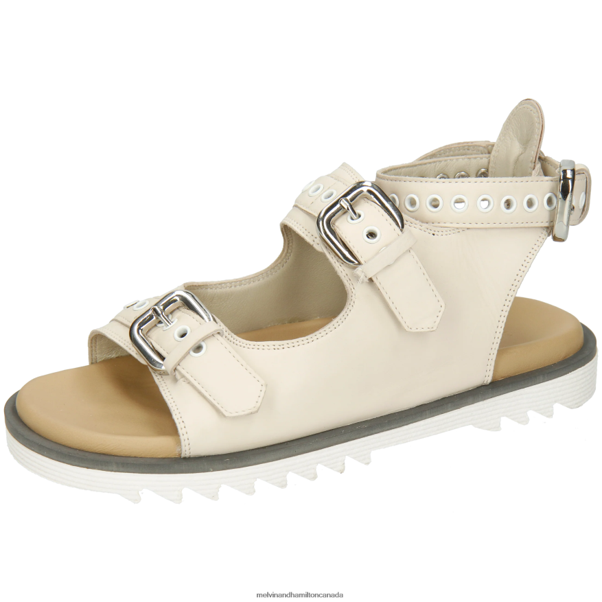 Women Melvin & Hamilton Beige Wilma 37 Sandals P4V68P1917
