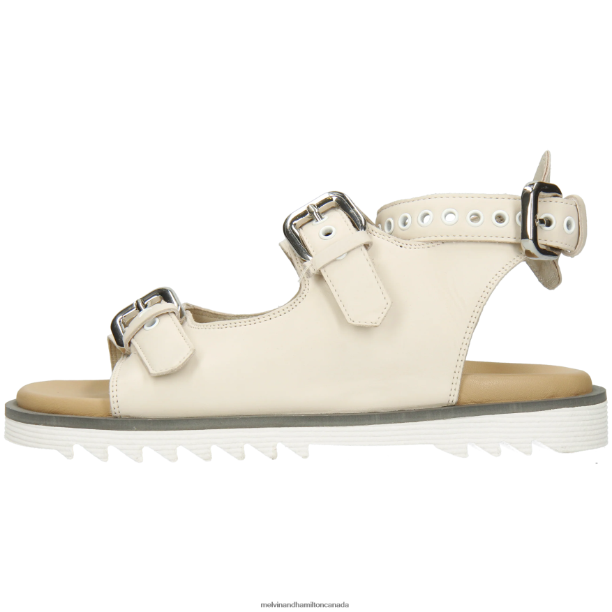 Women Melvin & Hamilton Beige Wilma 37 Sandals P4V68P1917