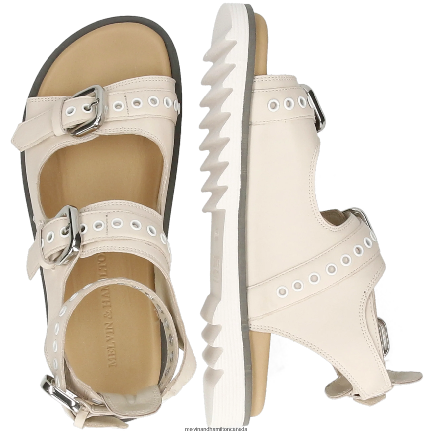 Women Melvin & Hamilton Beige Wilma 37 Sandals P4V68P1917