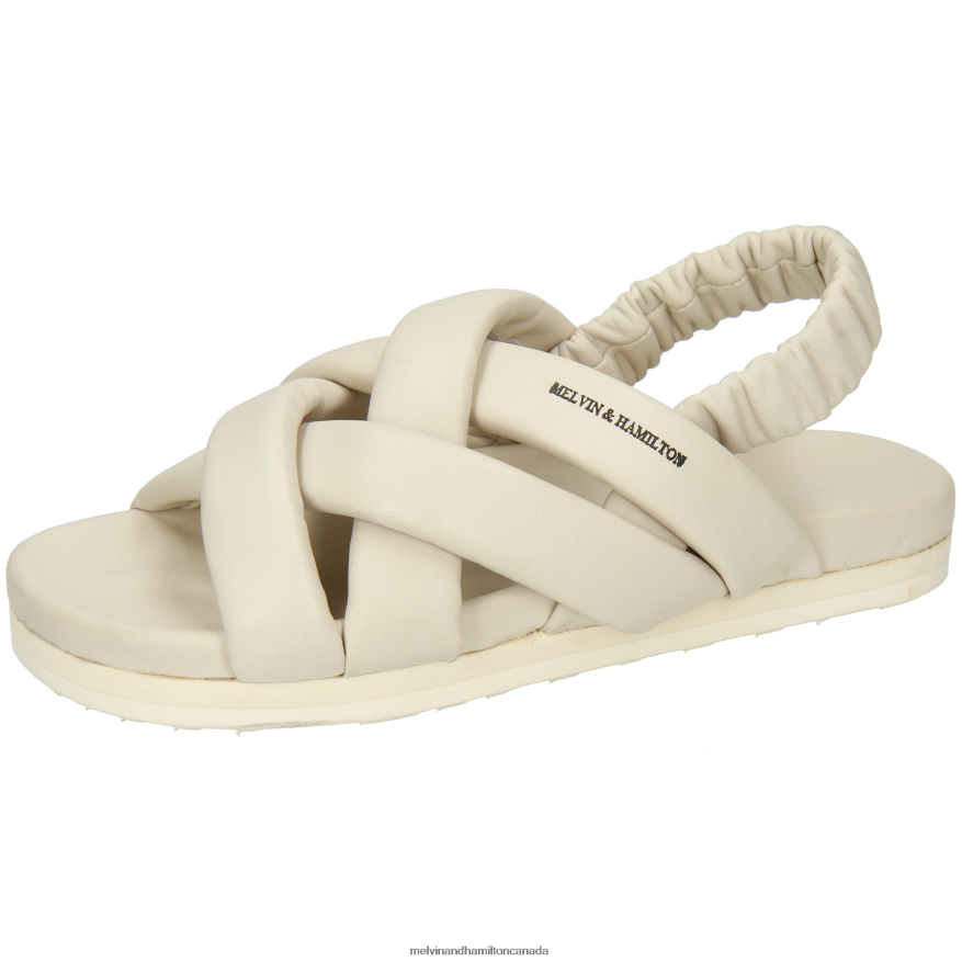 Women Melvin & Hamilton Beige Wilma 43 Sandals P4V68P1894