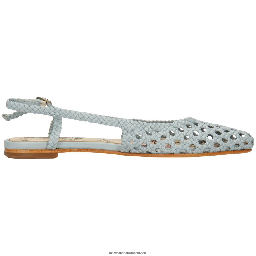Women Melvin & Hamilton Blue Alexa 27 Sandals P4V68P1901