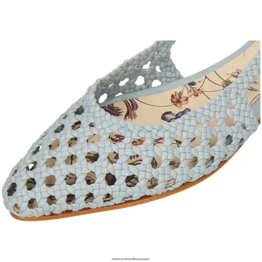 Women Melvin & Hamilton Blue Alexa 27 Sandals P4V68P1901