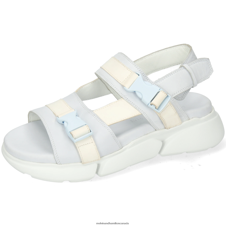 Women Melvin & Hamilton Blue Josie 2 Sandals P4V68P1940