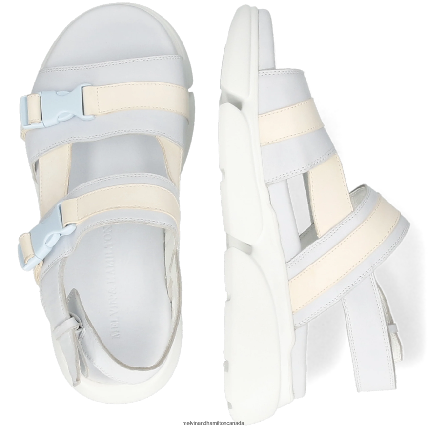 Women Melvin & Hamilton Blue Josie 2 Sandals P4V68P1940