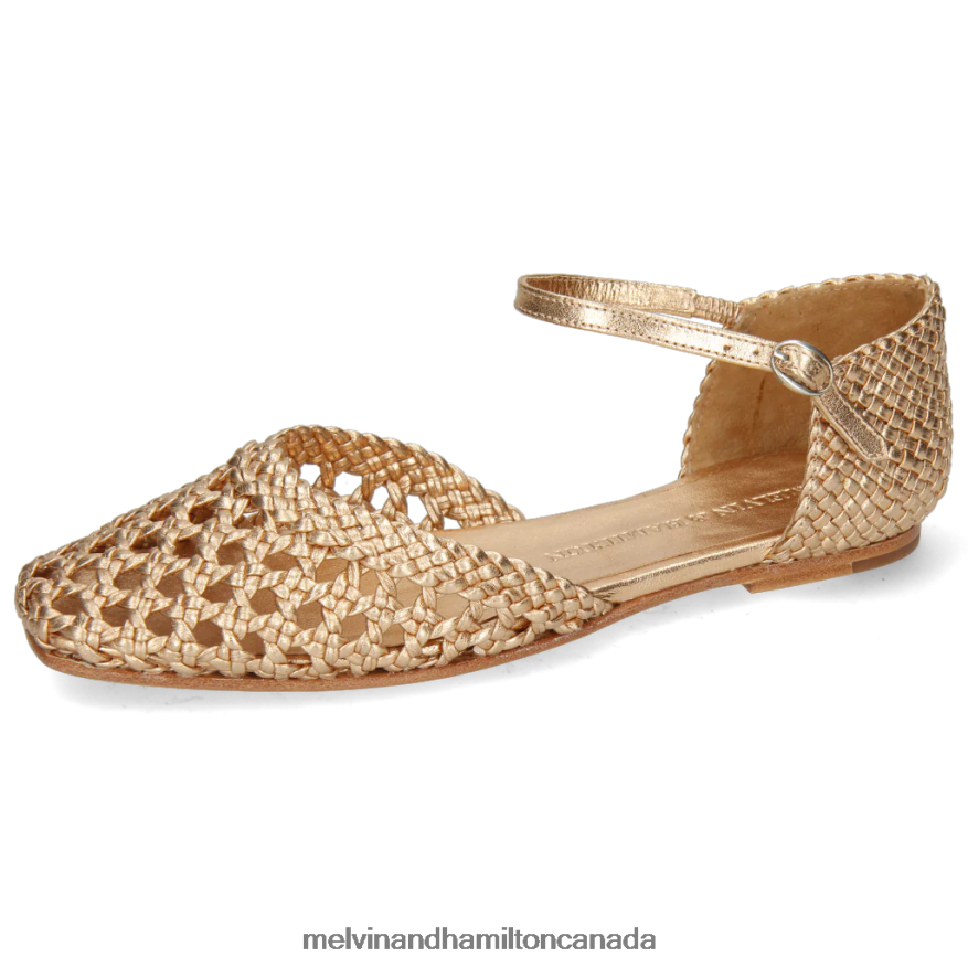 Women Melvin & Hamilton Bronze Melly 9 Sandals P4V68P1923