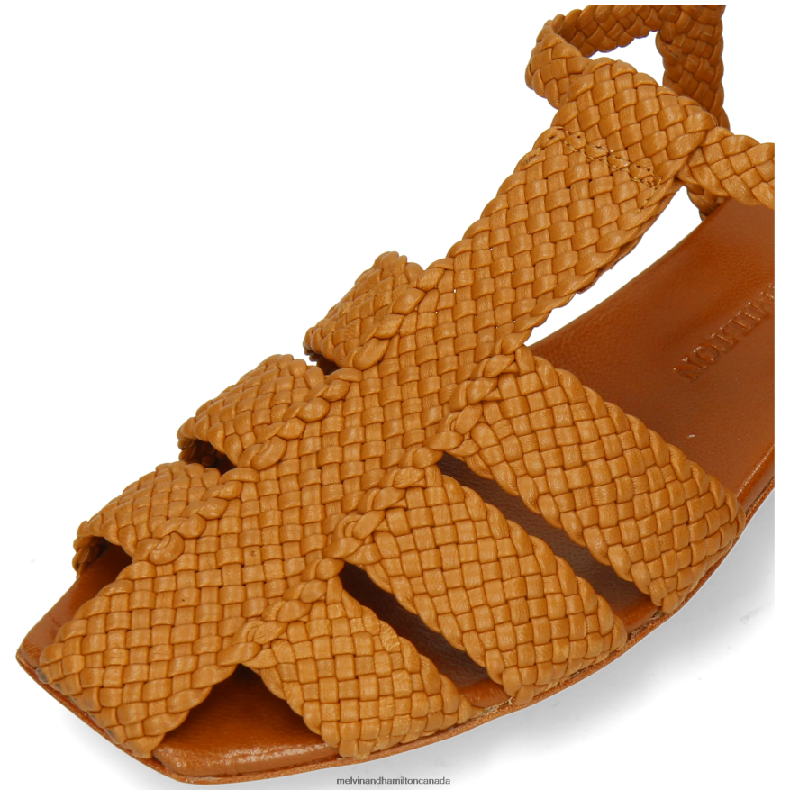 Women Melvin & Hamilton Brown Brooke 17 Sandals P4V68P1896