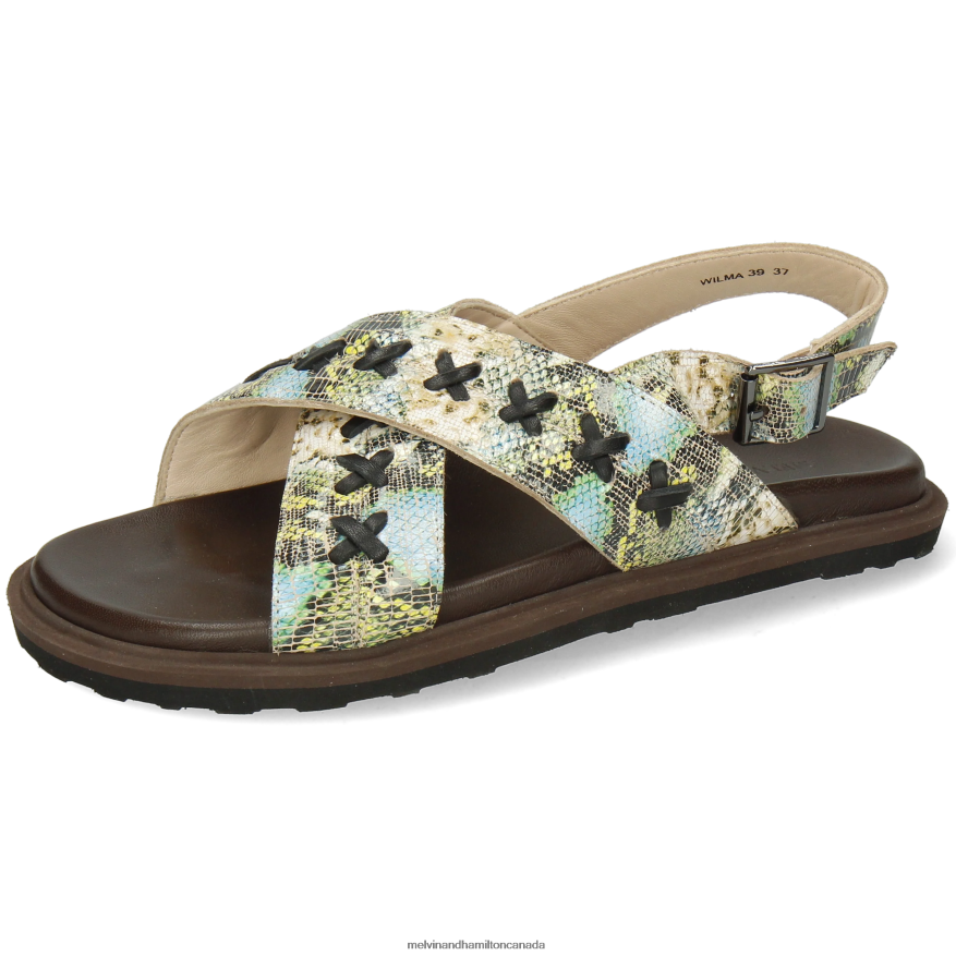 Women Melvin & Hamilton Multi Wilma 39 Sandals P4V68P1925