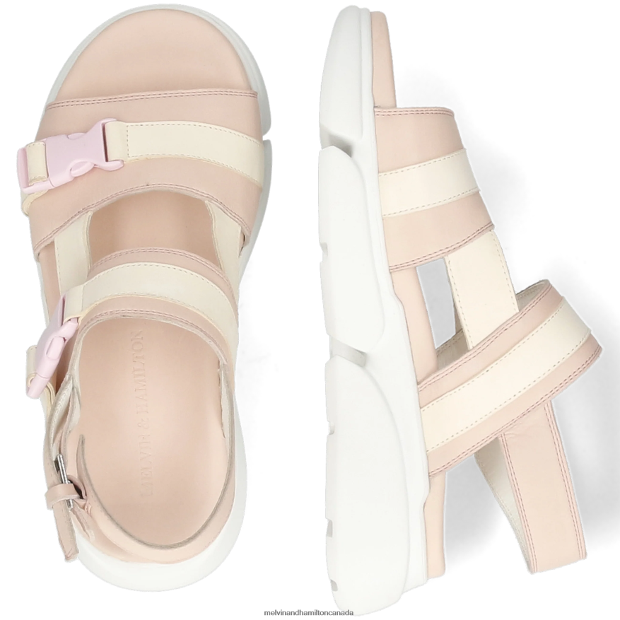 Women Melvin & Hamilton Pink Josie 2 Sandals P4V68P1912