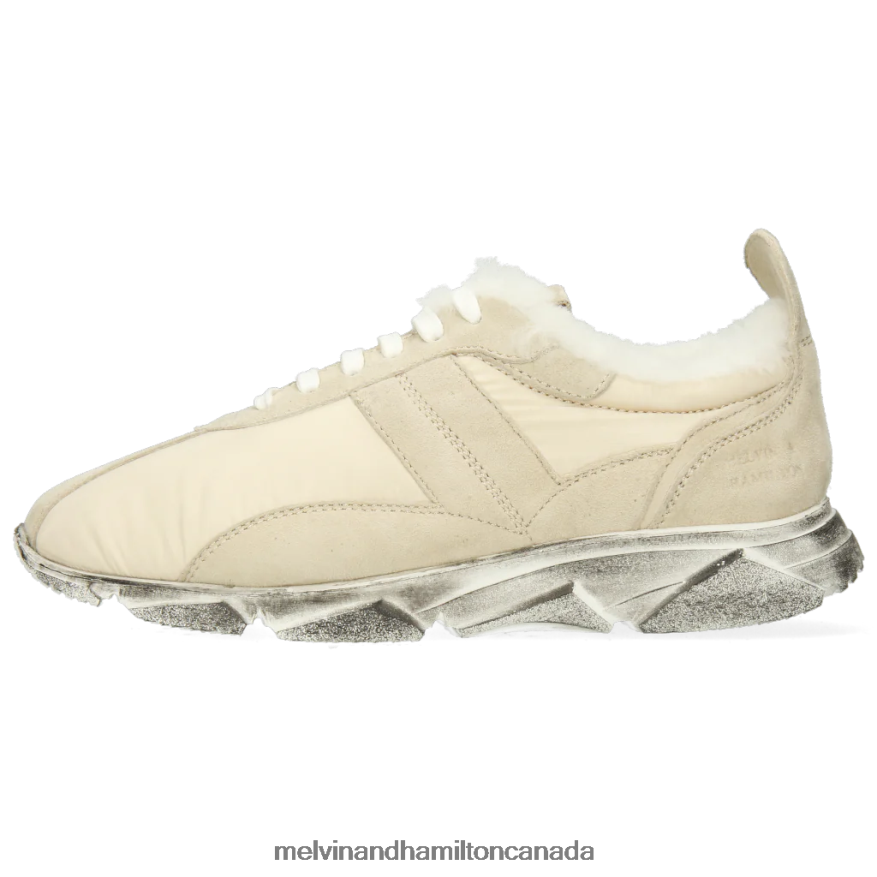 Women Melvin & Hamilton Beige Briana 1 Sneakers P4V68P1822