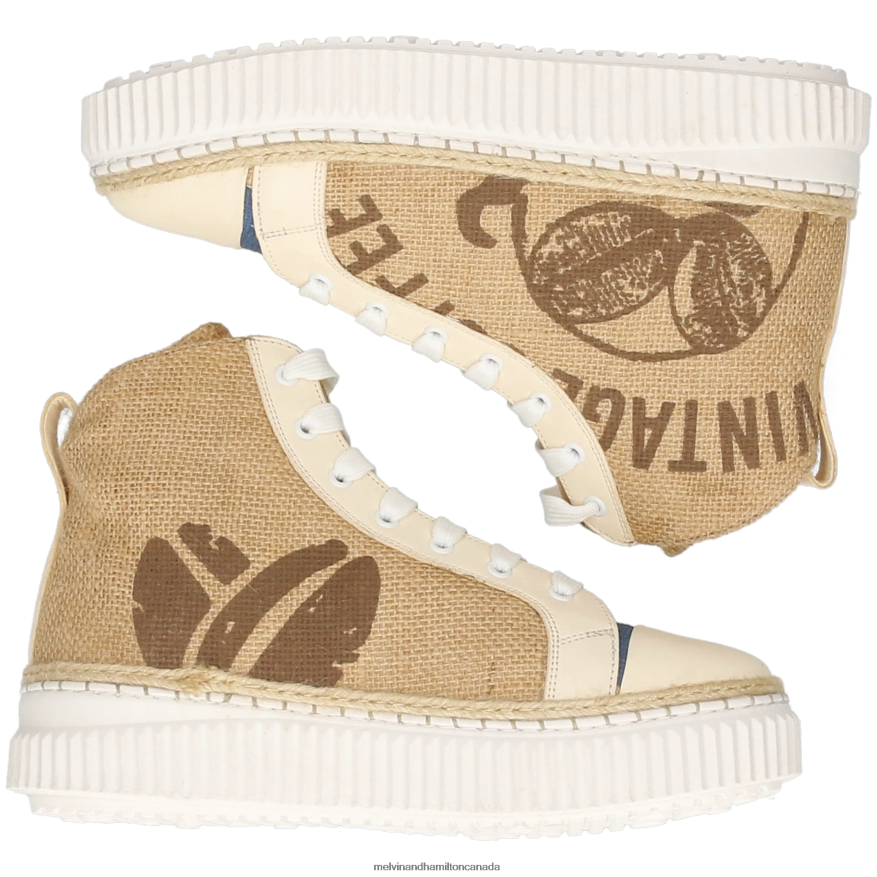 Women Melvin & Hamilton Beige Nuri 12 Sneakers P4V68P1850