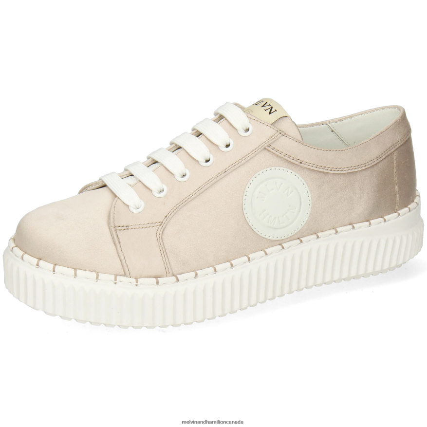 Women Melvin & Hamilton Beige Nuri 5 Sneakers P4V68P1808
