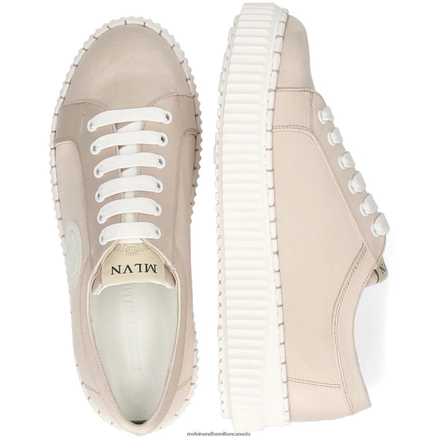 Women Melvin & Hamilton Beige Nuri 5 Sneakers P4V68P1808