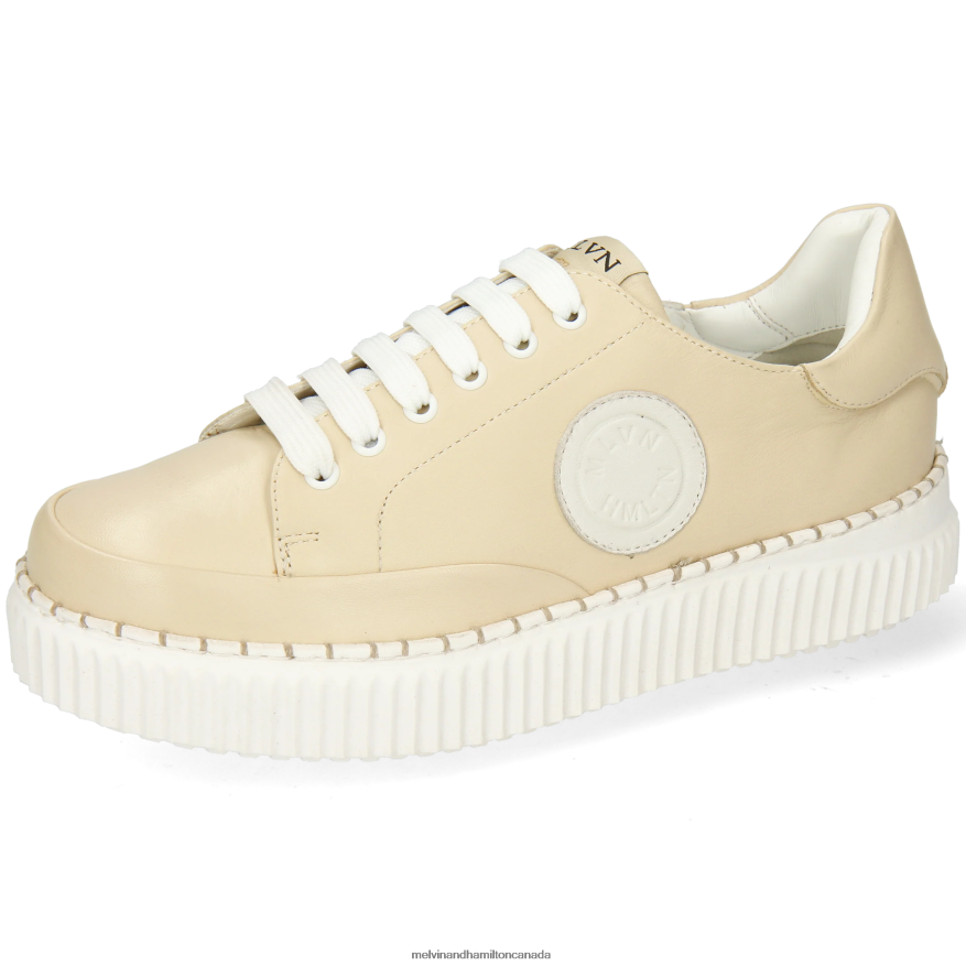 Women Melvin & Hamilton Beige Nuri 7 Sneakers P4V68P1804
