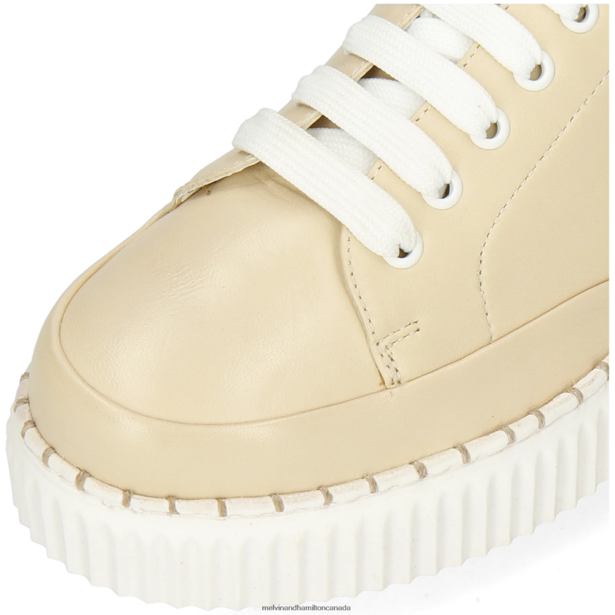 Women Melvin & Hamilton Beige Nuri 7 Sneakers P4V68P1804