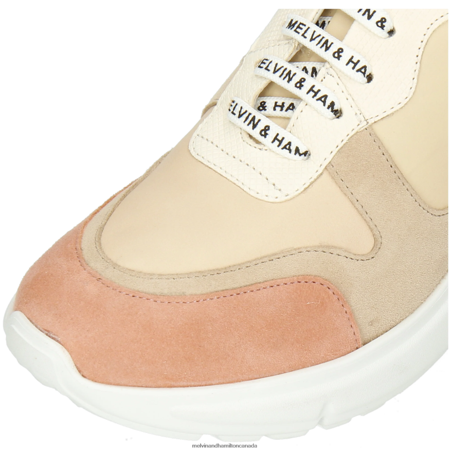 Women Melvin & Hamilton Beige Pamela 4 Sneakers P4V68P1817