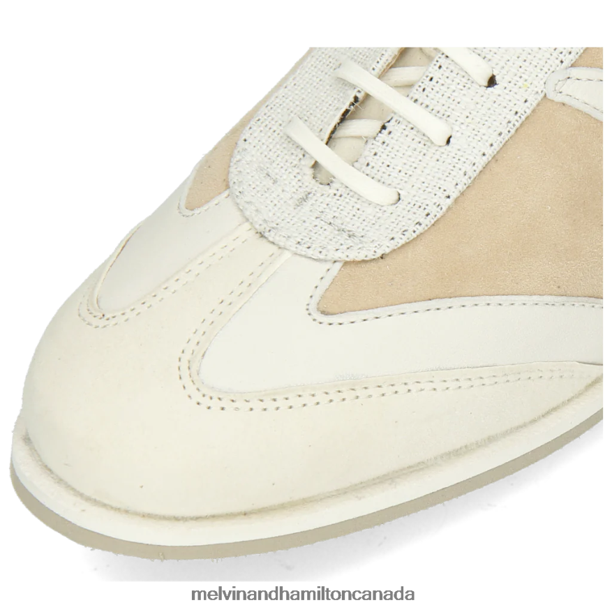 Women Melvin & Hamilton Beige Pearl 4 Sneakers P4V68P1861