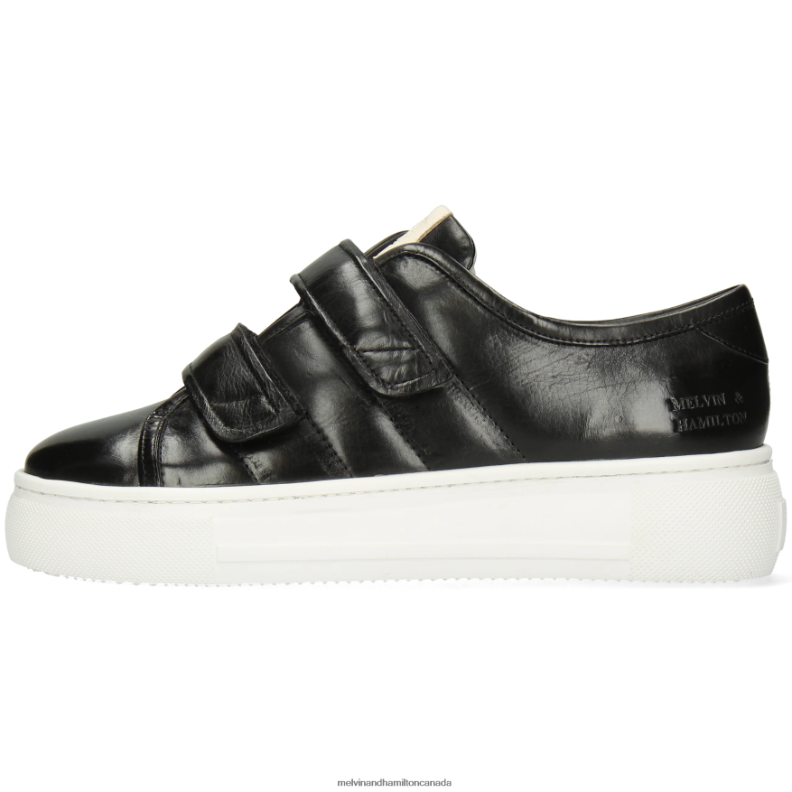 Women Melvin & Hamilton Black Amber 8 Sneakers P4V68P1872