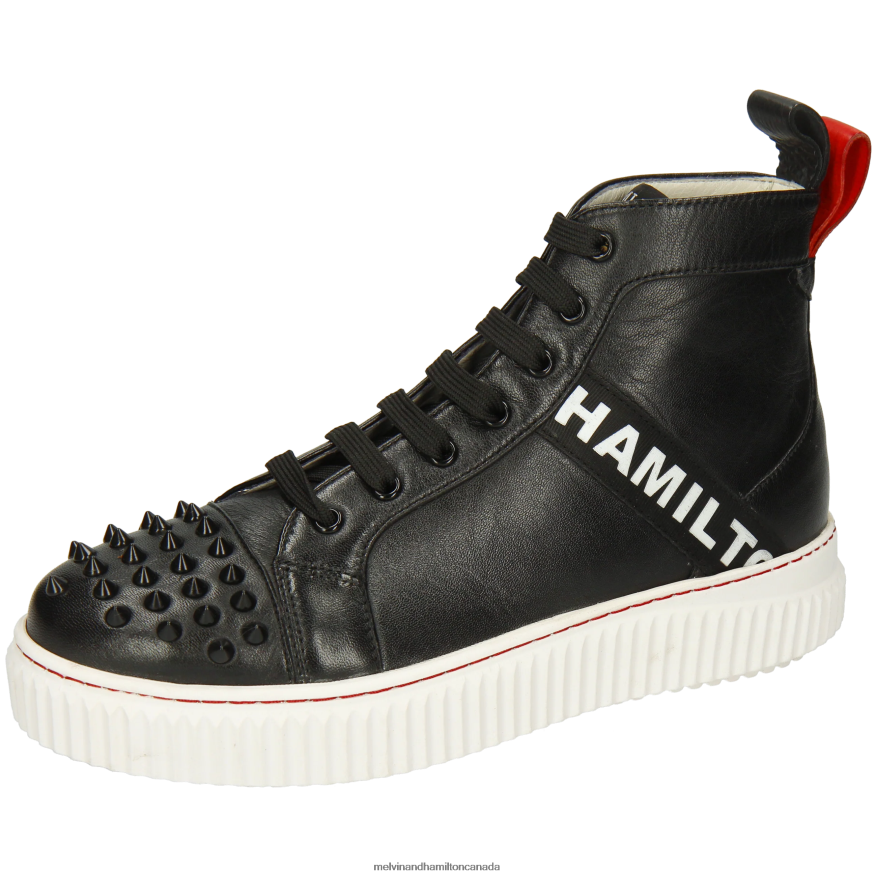 Women Melvin & Hamilton Black Nuri 2 Sneakers P4V68P1811