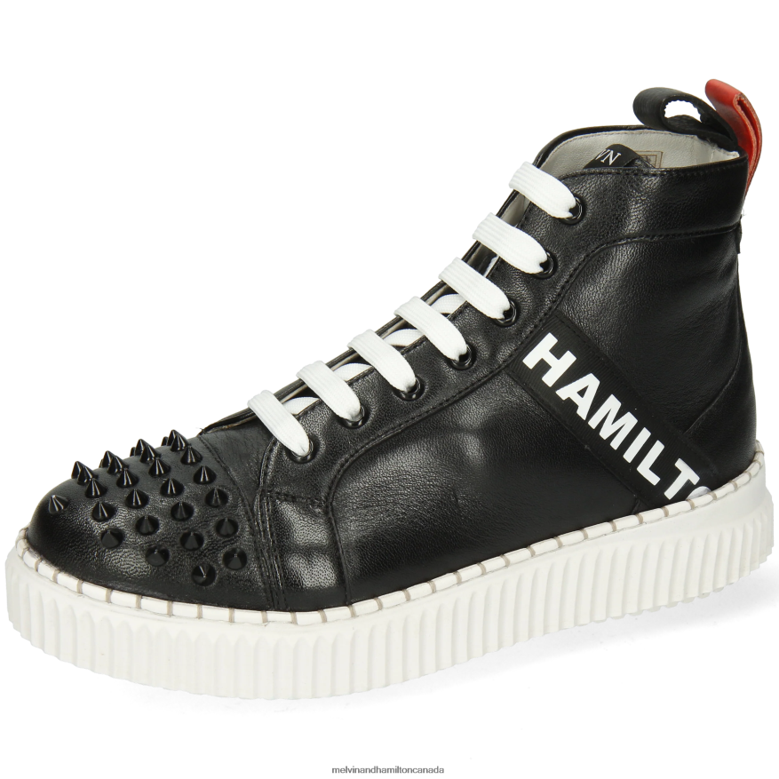 Women Melvin & Hamilton Black Nuri 2 Sneakers P4V68P1852