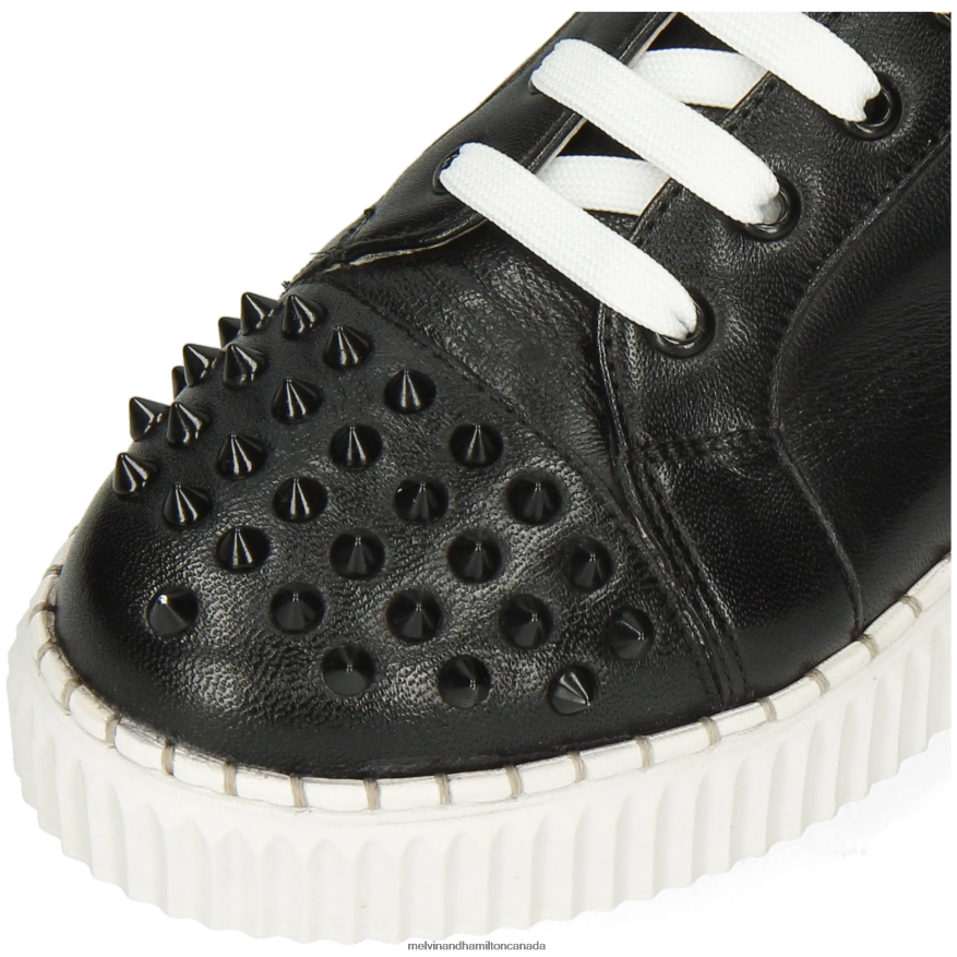 Women Melvin & Hamilton Black Nuri 2 Sneakers P4V68P1852