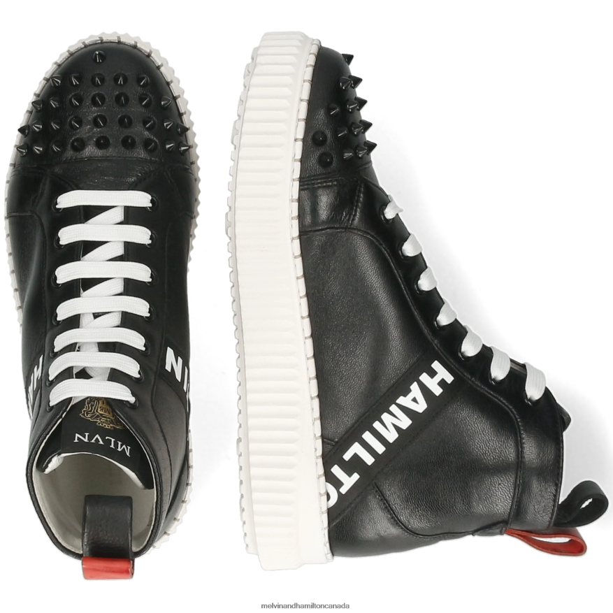Women Melvin & Hamilton Black Nuri 2 Sneakers P4V68P1852