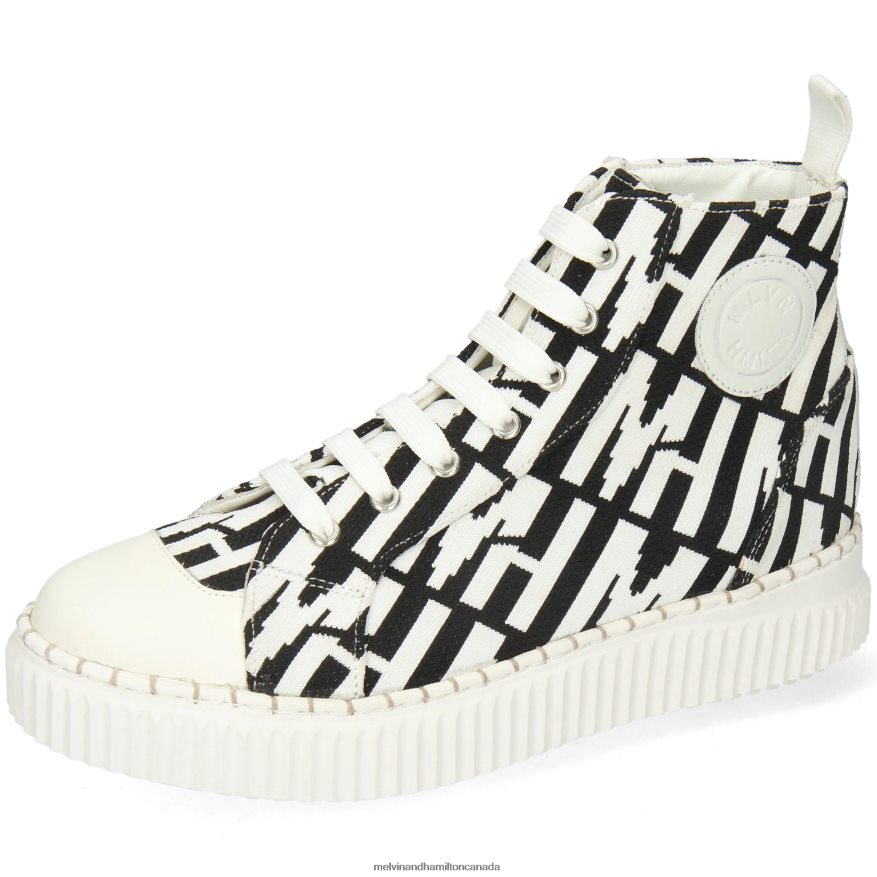 Women Melvin & Hamilton Black Nuri 3 Sneakers P4V68P1856