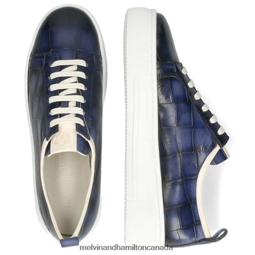 Women Melvin & Hamilton Blue Amber 6 Sneakers P4V68P1875