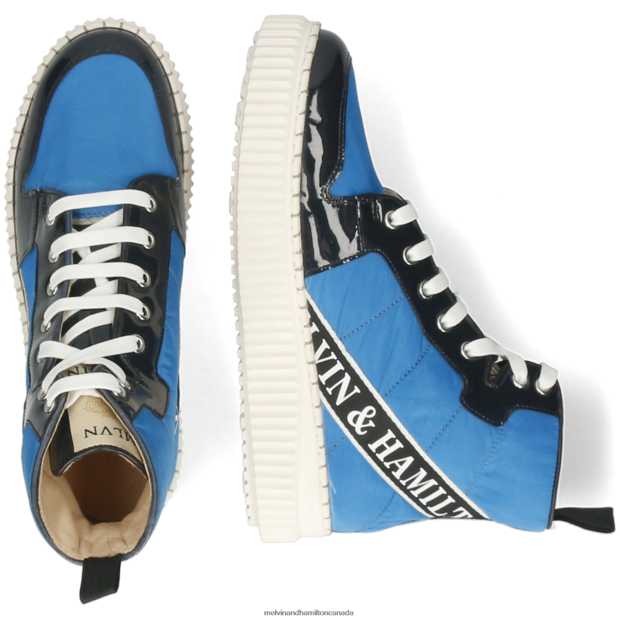 Women Melvin & Hamilton Blue Nuri 14 Sneakers P4V68P1796