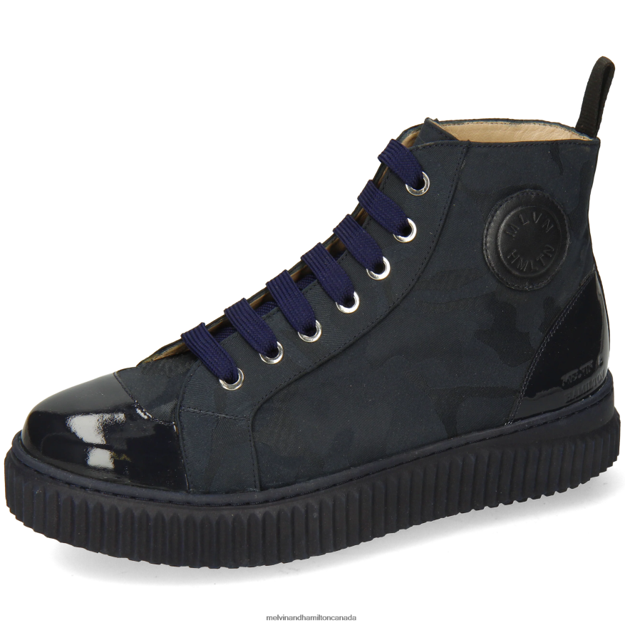 Women Melvin & Hamilton Blue Nuri 3 Sneakers P4V68P1791