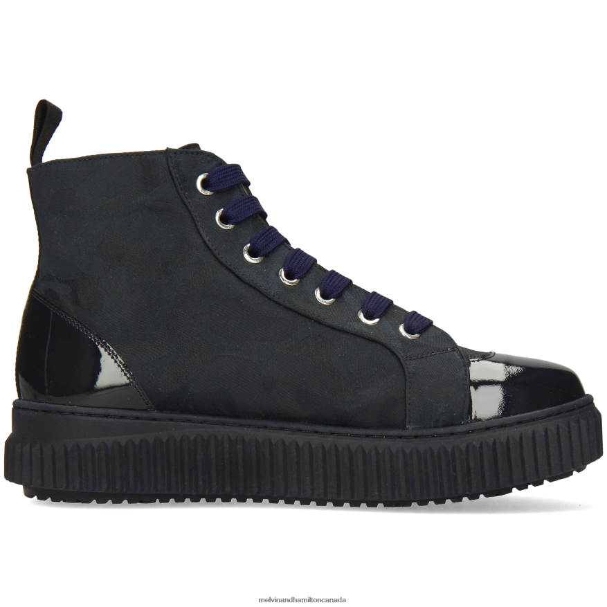 Women Melvin & Hamilton Blue Nuri 3 Sneakers P4V68P1791