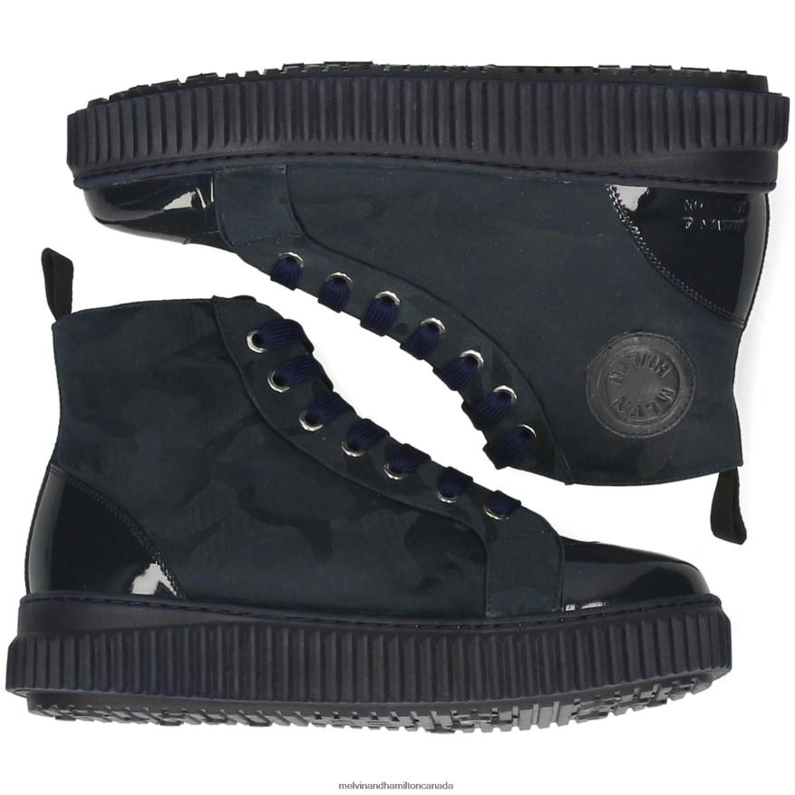 Women Melvin & Hamilton Blue Nuri 3 Sneakers P4V68P1791